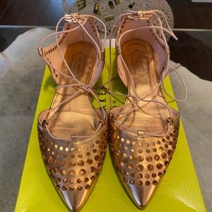 Never been worn Ted Baker ballerina slides